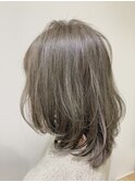 @fuchi_kuchi.okada［髪質改善/オリーブベージュ/アースカラー］