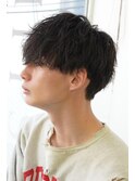 ゆるスパ無造作マッシュ