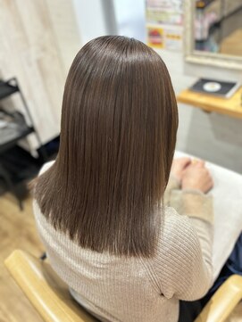 スカイ(SKY) 透明感カラー/髪質改善/縮毛矯正/レイヤーカット/ダブルカラー