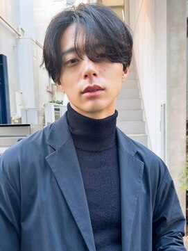 ミンクス 青山店(MINX) MINX川渕ニュアンスパーマ　韓国マッシュ