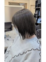 エメ(aimer)&nbsp;切りっぱなし×白髪ぼかし◎