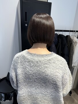 ボブ/ブリーチなしダブルカラー【大阪/梅田】