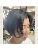 前下がりボブ