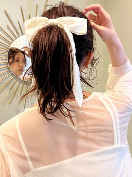 ポール(pole) ラフなgirlyarrange