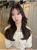 韓国ヘア大人デザインレイヤーカット
