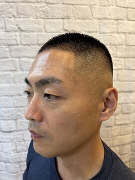 ヘアサロン 銀座マツナガ新宿店(hair salon) さっぱりボウズスキンフェード！！【新宿/理容室/バーバー】