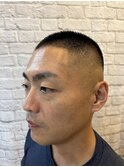 さっぱりボウズスキンフェード!!【新宿/理容室/バーバー】