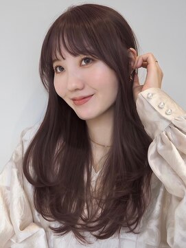 ノイ(noi) 髪質改善トリートメントミルクティーベージュカラーくびれヘア