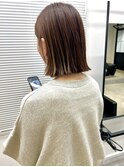 20代30代ボブ/ミディアムレイヤー／グレージュ/透明感/天神/大名
