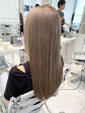 ヘアーアンドメイク ニューヨークニューヨーク 姫路店(Hair&Make NYNY) グレージュカラー