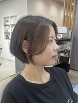 エメヘアデザイン ルイス(Aimer Hair Design Lewis)&nbsp;ショートボブ/顔周りカット/弘前市