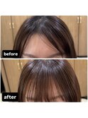 前髪クロスパーマで叶える理想の前髪