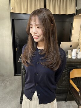 ノエル 池袋店(noel) 【noel】hachi×レイヤーカット ブリーチなしダブルカラー