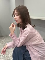 ボタン コロン 表参道 原宿(VOTAN COLON) オリーブブラウン/レイヤーカット/透明感カラー/韓国ヘア