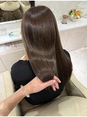 マロンベージュ/髪質改善トリートメント