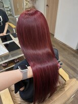 シュシュバイジャガラ 千葉駅北口店(chou chou byJAGARA)&nbsp;艶感たっぷりチェリーレッド【chouchou千葉・千葉駅】