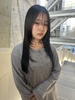 バイ ユア オウン フラワーズ コロン カバ 松本駅前(buy your own flowers : kava)&nbsp;似合わせ小顔カット韓国風◎ブリーチなし髪質改善レイヤーカット