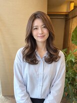 トゥーリ 大野城下大利店(tuuli) ゆるふわ質感スモーキーベージュ髪質改善