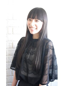 ラル ヘアデザイン(ral hair design) 黒髪×ストレート