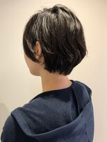 ロンド レグリーズ 立川(Lond leglise)&nbsp;ミニボブ/ショートボブ/グレージュ/顔周り/フェイスレイヤー