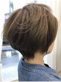 ハンサムショートブラウン