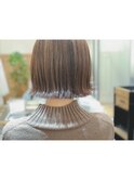 切りっぱなしボブ