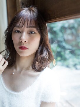 美容室 コーストアール 稲毛店(coast-R) ぱっつん外ハネウェーブ【稲毛】