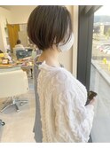 ナチュラル丸みショート