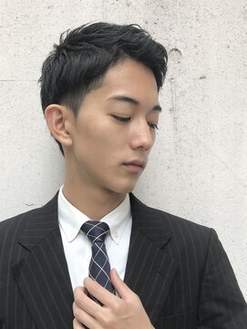 サク 田町芝浦(Sac.) ナチュラルアップバングショート　メンズ