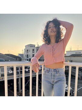 タイドヘアー(tide hair) カーリーヘアー