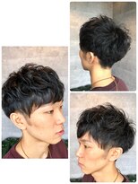 アッベリーレ(A'bbellire) men'sショート+マッシュベース