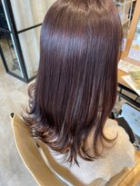 ヘアーエスクールステラ(hair S.COEUR stella) 春カラー/ピンクカラー/大人かわいい透明感カラー