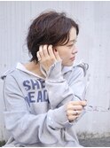【Cuem菅原】ショートパーマ/癖毛パーマユニセックス
