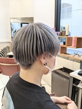 クリーム(CREAM) ブリーチカラー　シルバー　ハイトーン