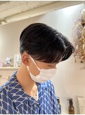 髪質改善/360°カッコイイ/センターパート/メンズスタイル/綱島
