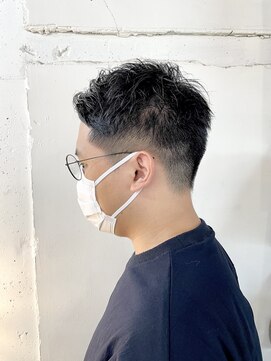 カゼ ダイカンヤマ Kaze DAIKANYAMA メンズベリーショートサイドフロウ