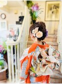 シニヨンヘア