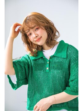 イングローブ 長生店(ingrove) 波巻きボブ