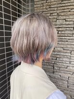 ヘアーサロン トランク(TRUNK) グレージュ裾カラー