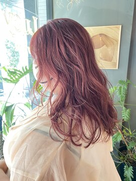 ルーシーバイパム 恵比寿(Lucy by PAM.) コーラルピンクロング