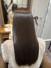 [絹髪][髪質改善]超高濃度水素ケアカラー+シルクTr¥17600