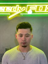 グリーディーフォックス 三軒茶屋(GreedyFOX)&nbsp;波巻き/マッシュパーマ/ウルフ/ハイライト<理容室>三軒茶屋