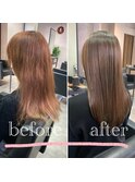 イメチェン★サラ&ツヤ美髪♪透明感ミディー