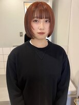 チーカ(chica) bob × orange × brown inner