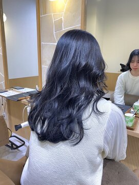 カーサ 西大寺南ロータリー店(casa) ブリーチなしブルーブラック