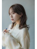 ミンクスオーバー(MINX OVER)&nbsp;○ セミディカールシアカラー姫カットダークアッシュ