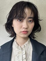 ロンドアンメゾン 原宿(Lond un Maison.)&nbsp;韓国風レイヤーボブ/顔周り前髪カット+ブリーチなしカラー[原宿]
