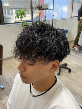 シーフ 千葉(Cyf) ツイストスパイラルパーマ/メンズショート/千葉駅/保立大翔