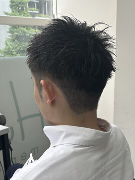 フイ 恵比寿(Hui) スパイキーショート/メンズショート/刈り上げショート/