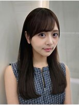 コア 銀座(COA) 小顔レイヤー　前髪顔周り　髪質改善縮毛